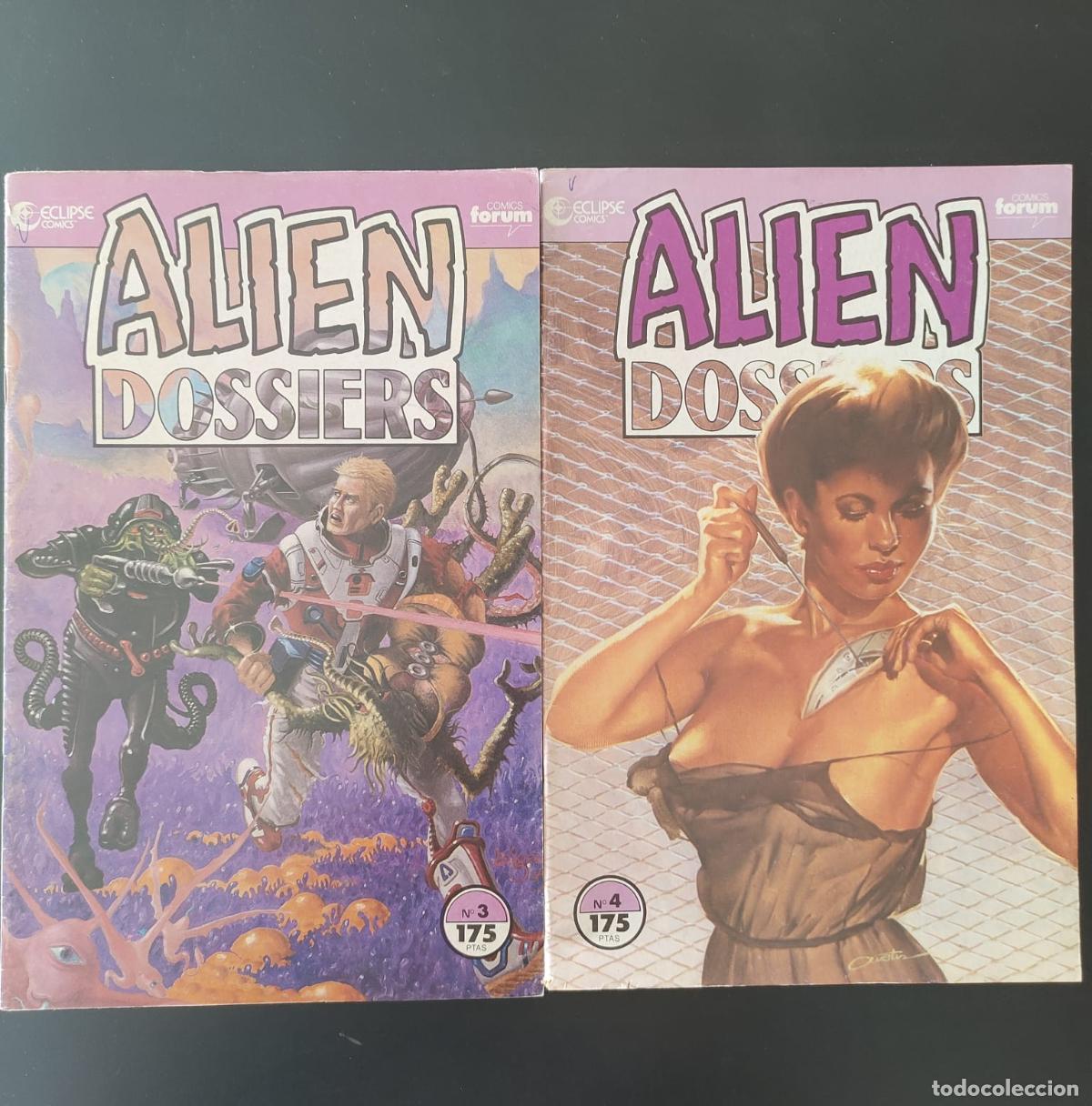 C&oacute;mics: ALIEN DOSSIERS NUMEROS 3 Y 4 - Foto 1