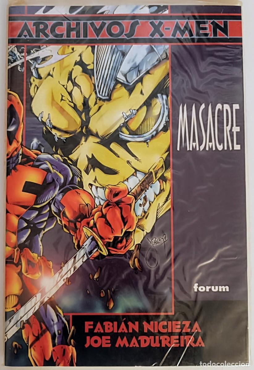 C&oacute;mics: Archivos X-Men #8: Masacre (1998) Forum - Joe Madureira - MINT