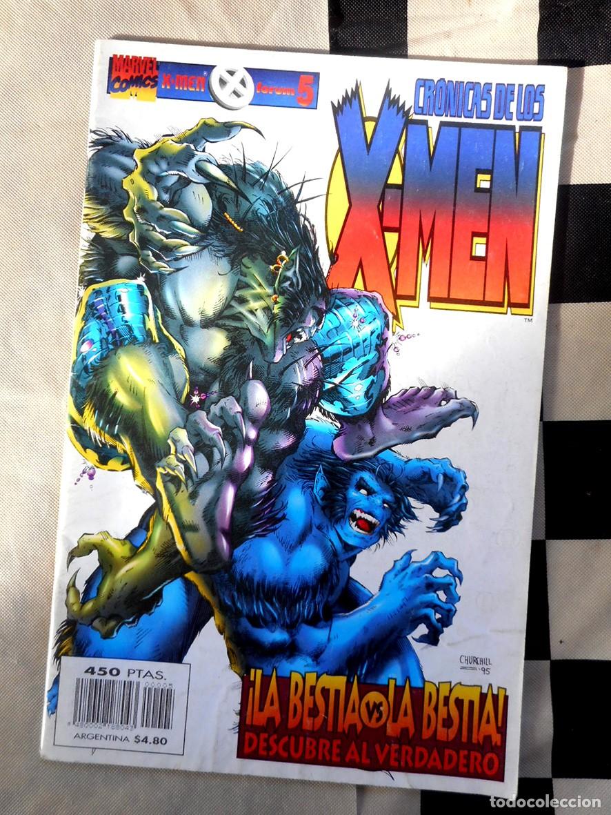 C&oacute;mics: CR&Oacute;NICAS DE LOS X-MEN N&ordm;5 (FORUM-DICIEMBRE 1996) MARK WAID - FRANK TOSCANO