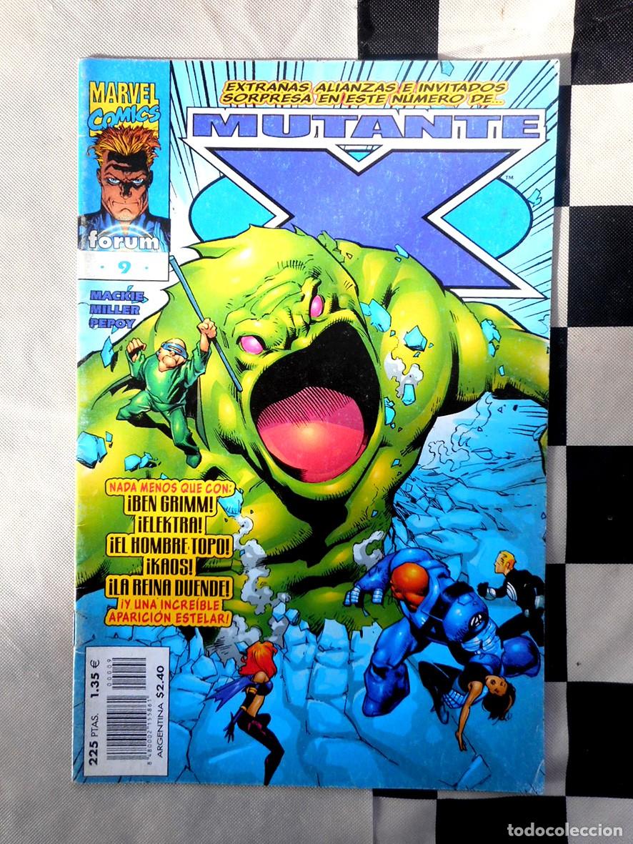 C&oacute;mics: MUTANTE X N&ordm;9 (FORUM-MARZO 2000) HOWARD MACKIE - MIKE MILLER