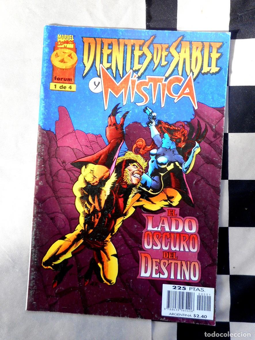 C&oacute;mics: DIENTES DE SABLE Y M&Iacute;STICA N&ordm;1 (FORUM-SEPTIEMBRE 1997) JORGE GONZ&Aacute;LEZ-ARIEL OLIVETTI