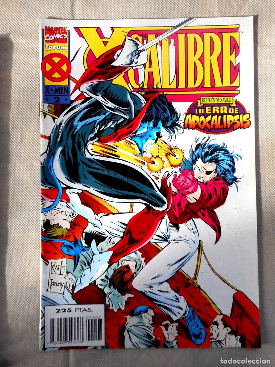 C&oacute;mics: X-CALIBRE N&ordm;2 (FORUM-ENERO 1996) WARREN ELLIS - ROGER CRUZ - RENATO ARLEM