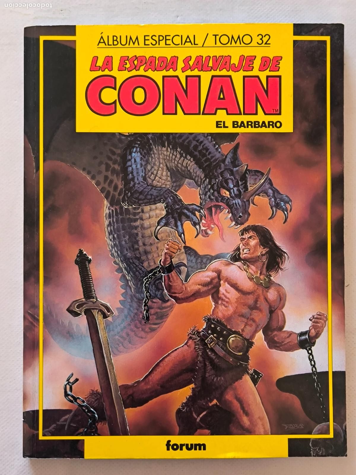 C&oacute;mics: LA ESPADA SALVAJE DE CONAN EL BARBARO TOMO 32 - ALBUM ESPECIAL - FORUM (316)