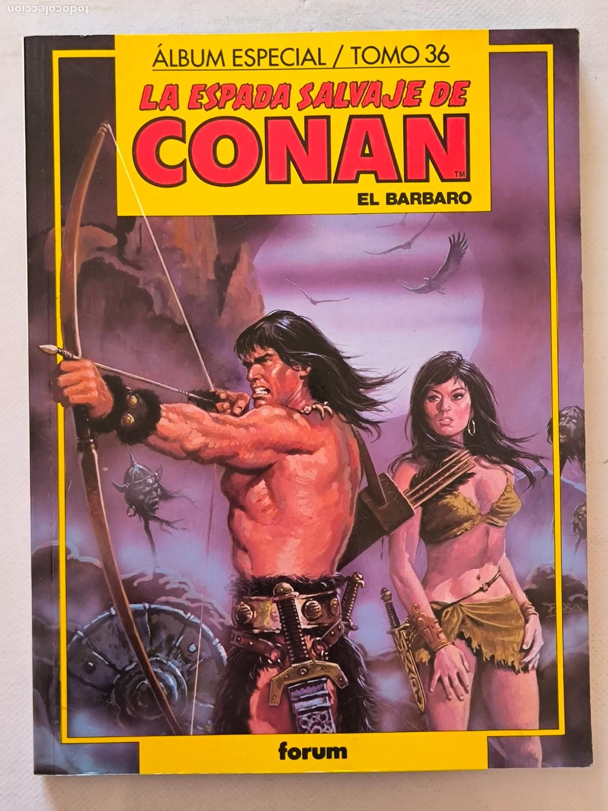 C&oacute;mics: LA ESPADA SALVAJE DE CONAN EL BARBARO TOMO 36 - ALBUM ESPECIAL - FORUM (316)