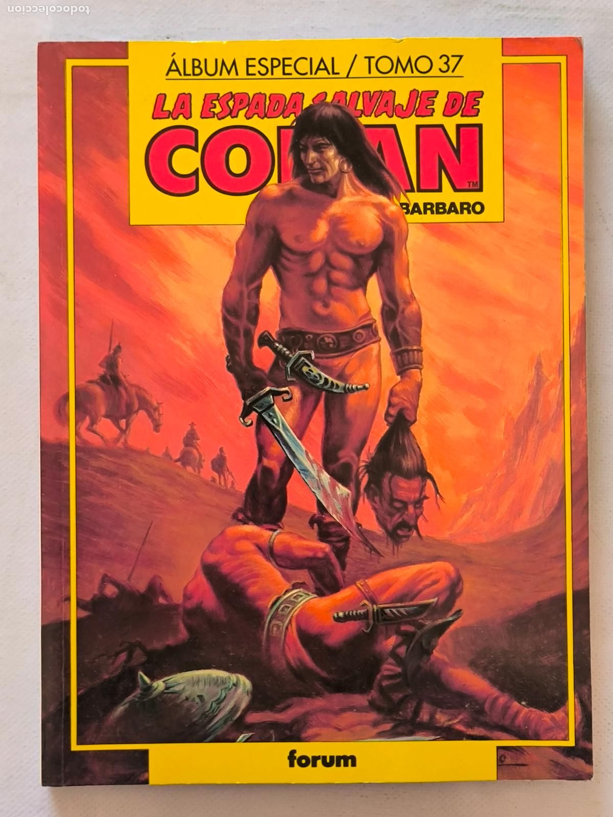 C&oacute;mics: LA ESPADA SALVAJE DE CONAN EL BARBARO TOMO 37 - ALBUM ESPECIAL - FORUM (316)