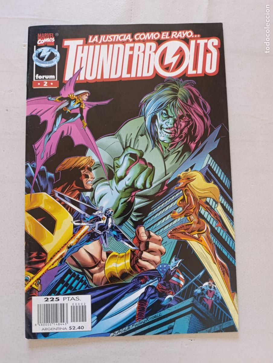 C&oacute;mics: THUNDERBOLTS VOL. 1 N&ordm; 2 - VOLUMEN 1 - MARVEL - FORUM (HZ1)