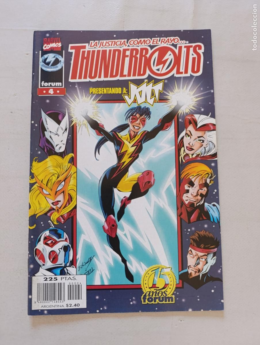 C&oacute;mics: THUNDERBOLTS VOL. 1 N&ordm; 4 - VOLUMEN 1 - MARVEL - FORUM (HZ1)