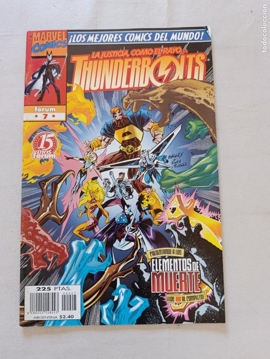 C&oacute;mics: THUNDERBOLTS VOL. 1 N&ordm; 7 - VOLUMEN 1 - MARVEL - FORUM (HZ1)