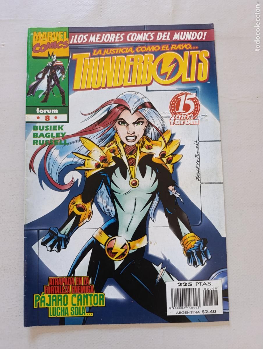 C&oacute;mics: THUNDERBOLTS VOL. 1 N&ordm; 8 - VOLUMEN 1 - MARVEL - FORUM (HZ1)