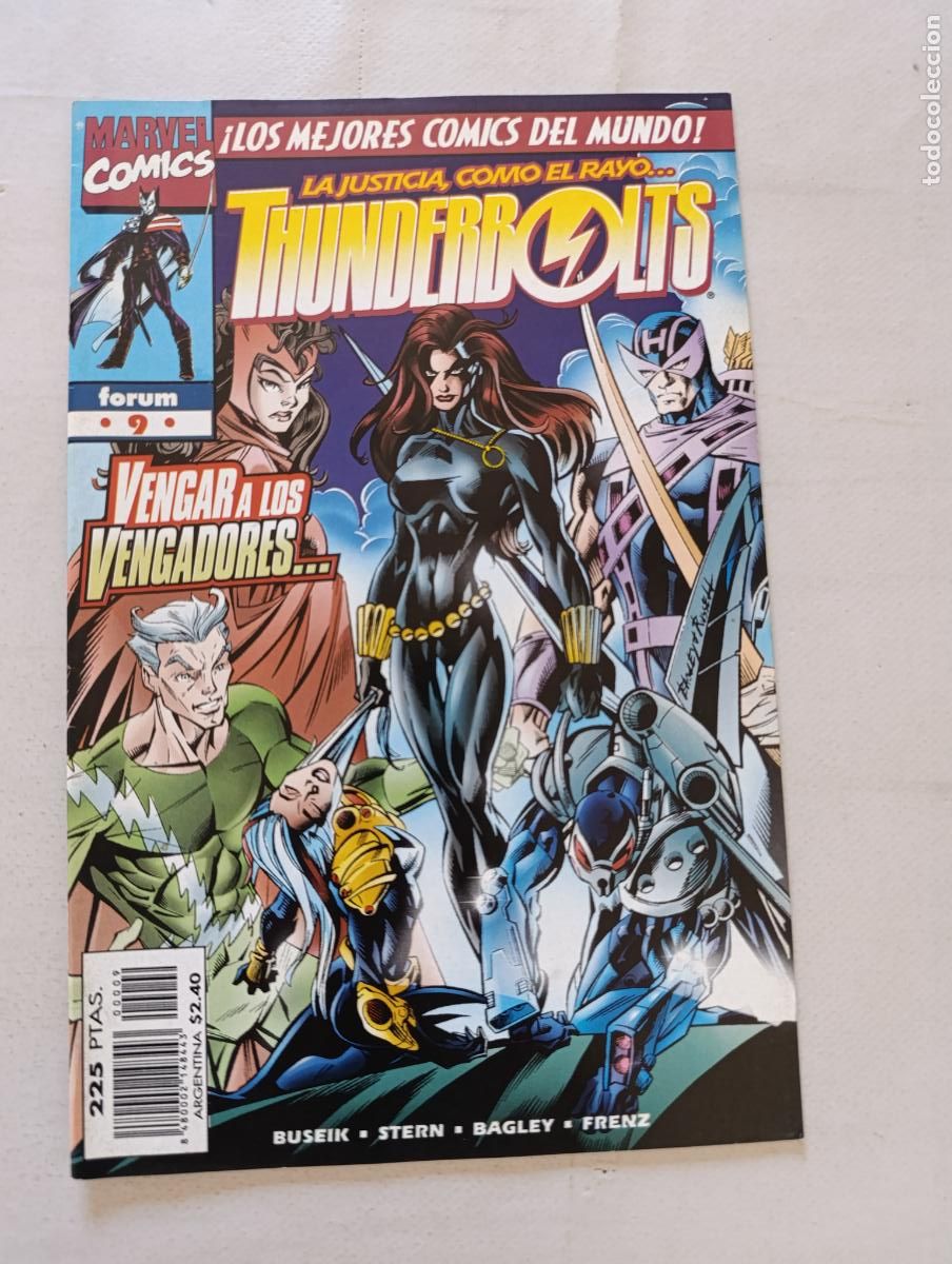 C&oacute;mics: THUNDERBOLTS VOL. 1 N&ordm; 9 - VOLUMEN 1 - MARVEL - FORUM (HZ1)