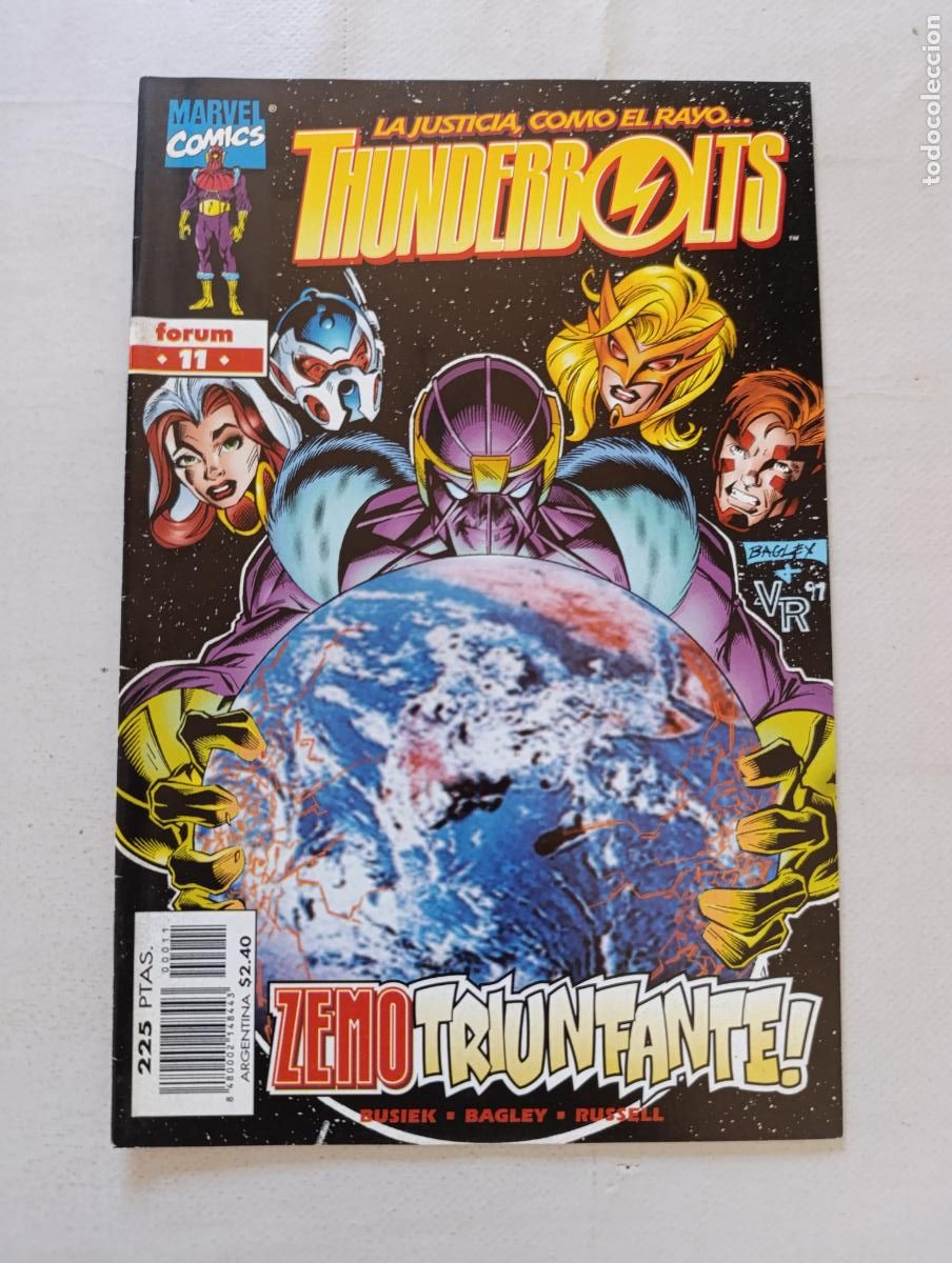 C&oacute;mics: THUNDERBOLTS VOL. 1 N&ordm; 11 - VOLUMEN 1 - MARVEL - FORUM (HZ1)