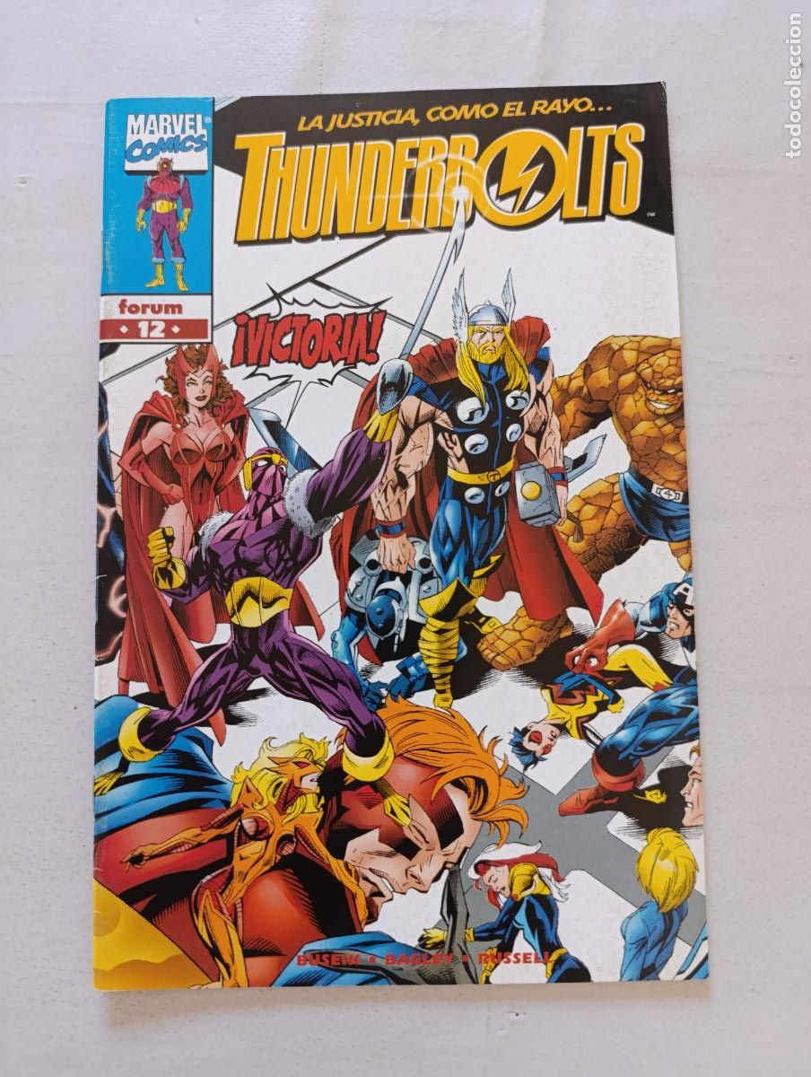 C&oacute;mics: THUNDERBOLTS VOL. 1 N&ordm; 12 - VOLUMEN 1 - MARVEL - FORUM (HZ1)