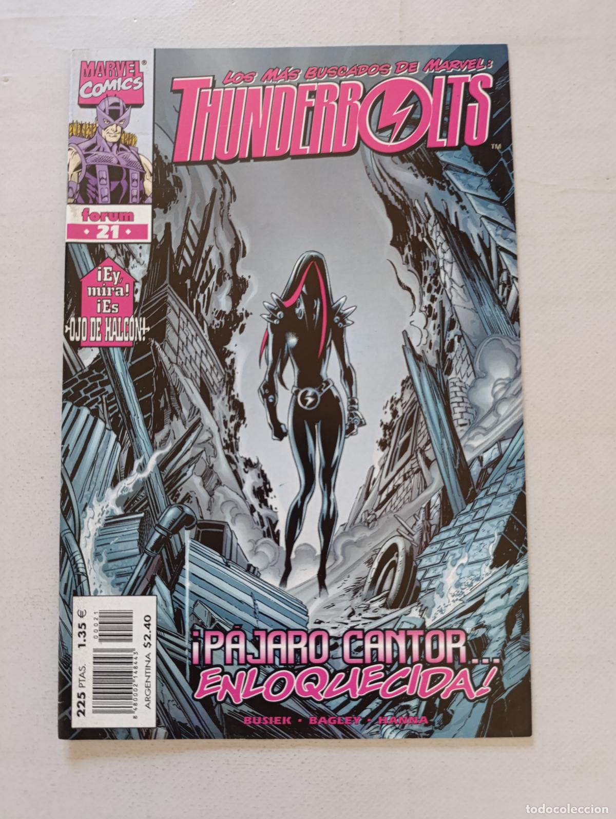 C&oacute;mics: THUNDERBOLTS VOL. 1 N&ordm; 21 - VOLUMEN 1 - MARVEL - FORUM (I&Ntilde;)