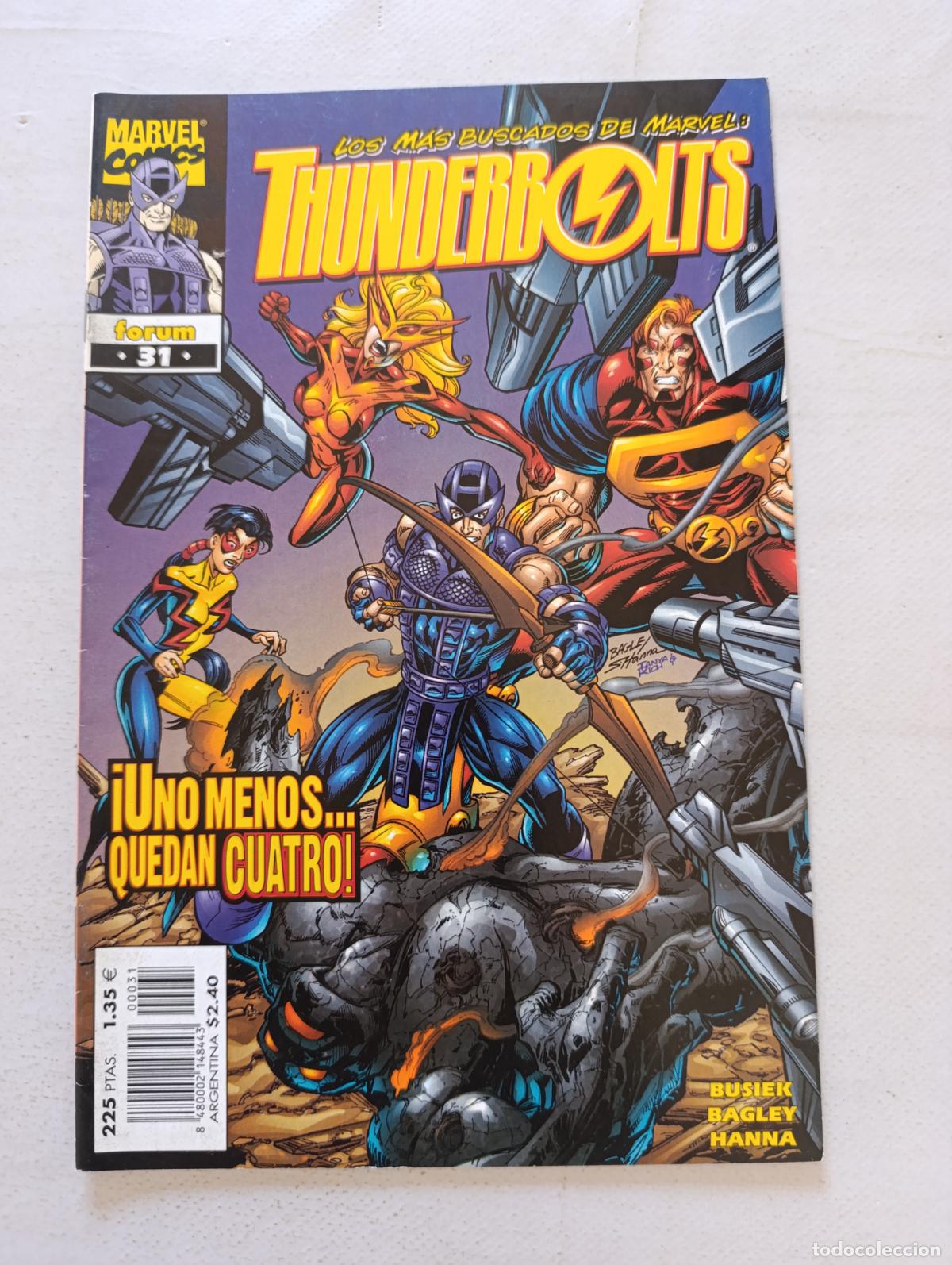 C&oacute;mics: THUNDERBOLTS VOL. 1 N&ordm; 31 - VOLUMEN 1 - MARVEL - FORUM (FJ)