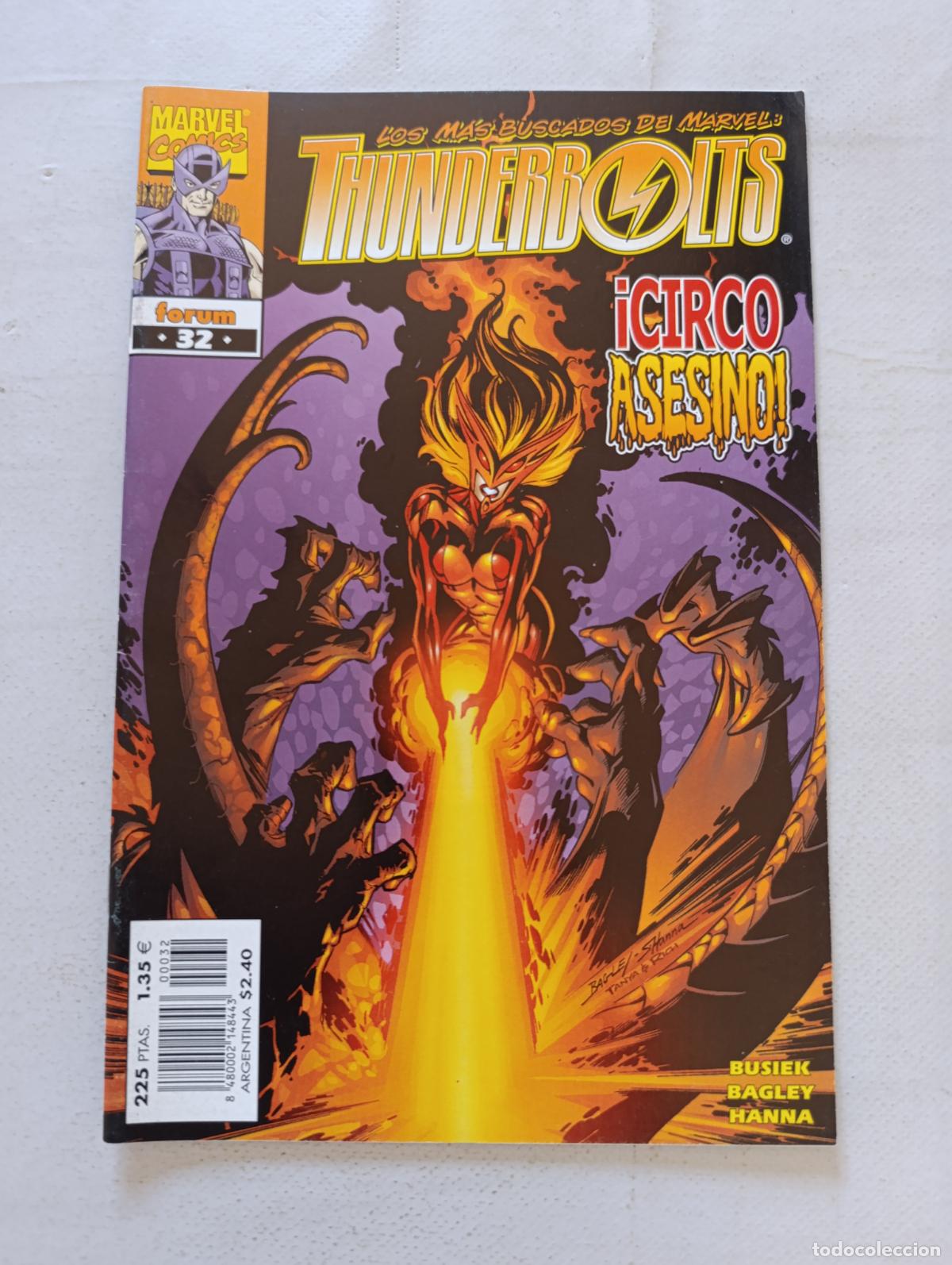 C&oacute;mics: THUNDERBOLTS VOL. 1 N&ordm; 32 - VOLUMEN 1 - MARVEL - FORUM (FJ)
