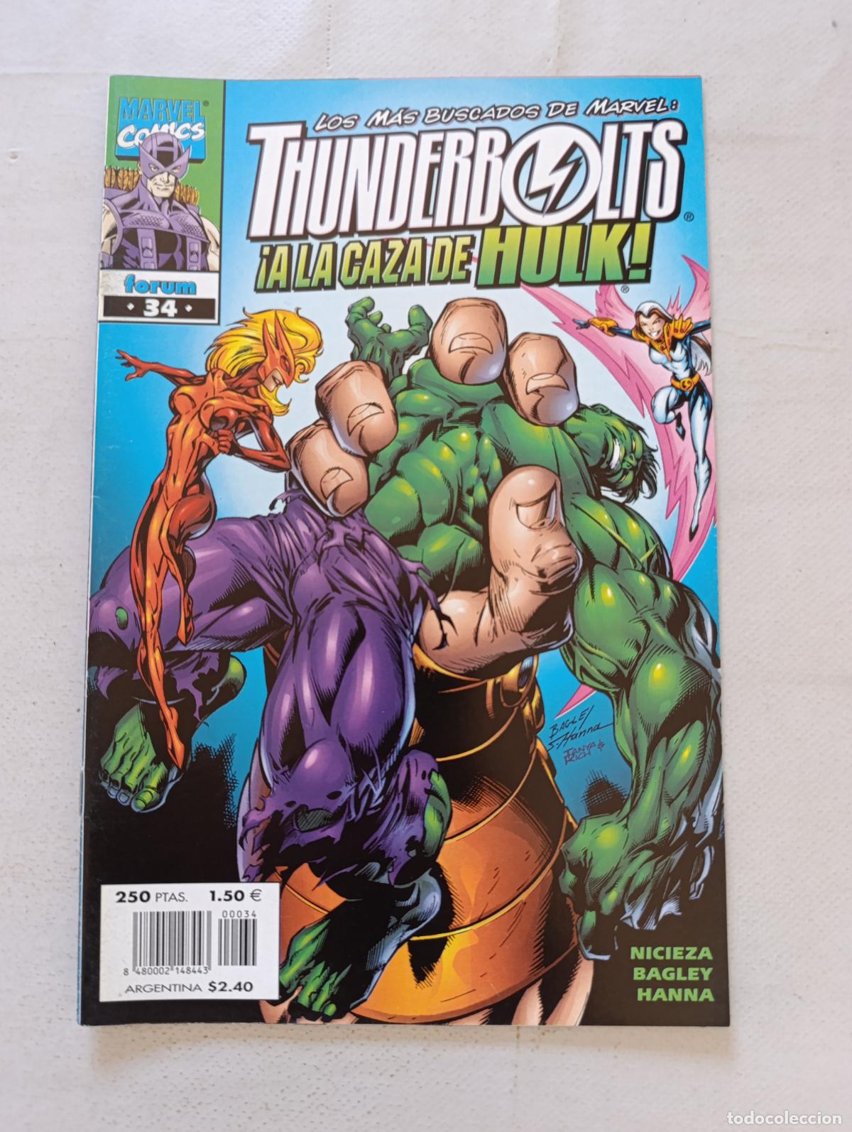 C&oacute;mics: THUNDERBOLTS VOL. 1 N&ordm; 34 - VOLUMEN 1 - MARVEL - FORUM (FJ)