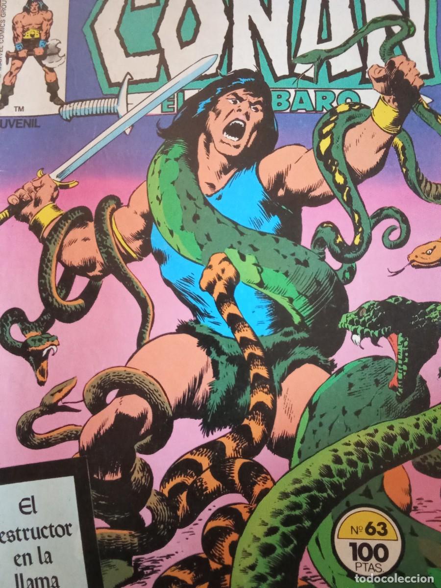 C&oacute;mics: Conan El B&aacute;rbaro.El destructor en la llama.