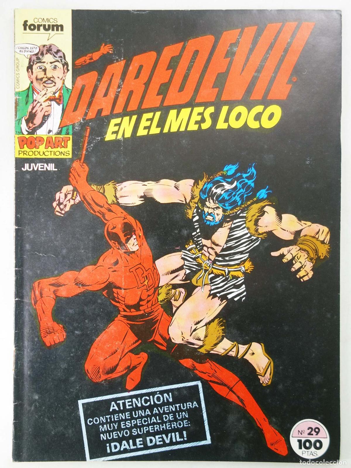 Comics: DAREDEVIL VOL. 1 29 (Dennis O'Neil/Bob Layton/W. Johnson) Forum, 1985