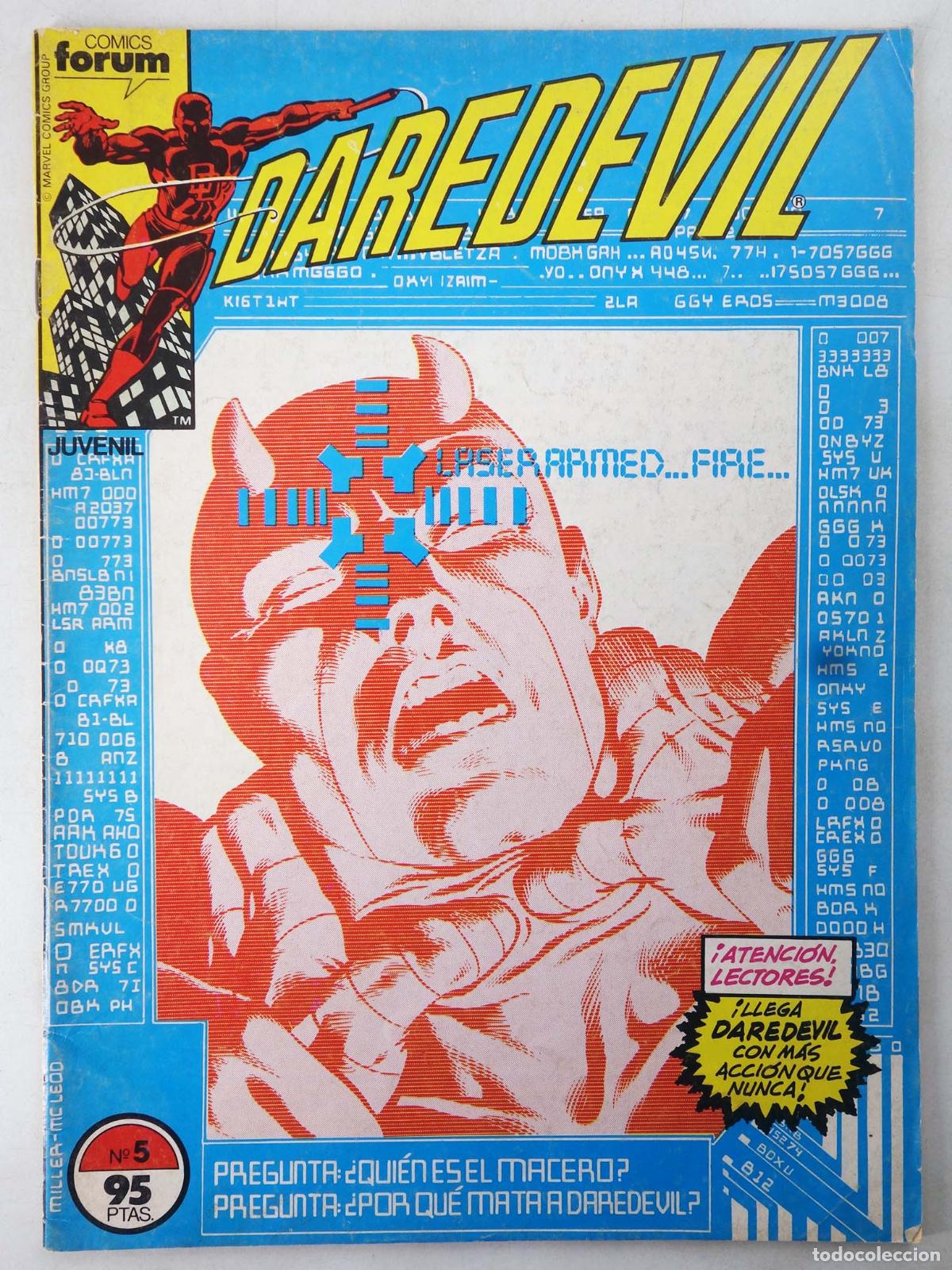 Comics : DAREDEVIL VOL. 1 5 (David Micheline/Frank Miller) Forum, 1983