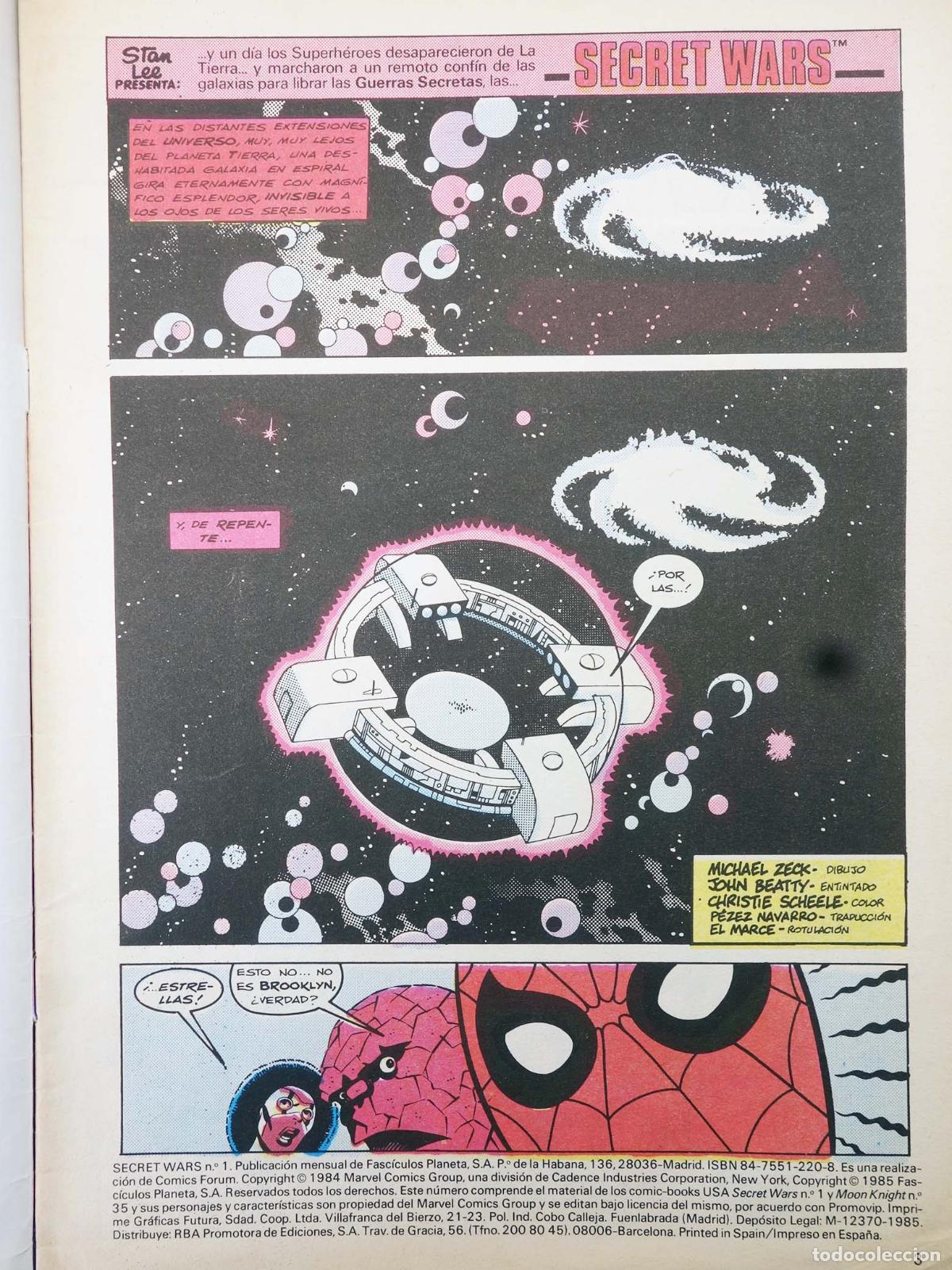 C&oacute;mics: SECRET WARS 1 A 50. COMPLETA. Forum, 1985 - Foto 7