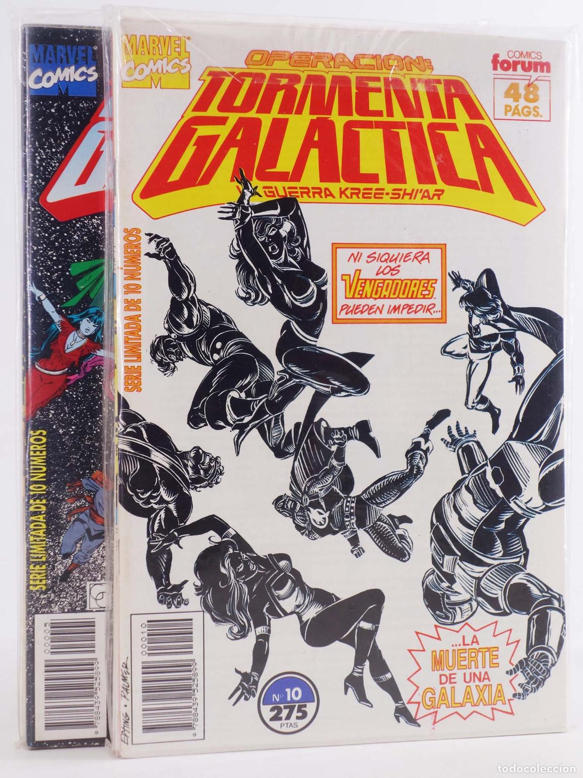 C&oacute;mics: OPERACI&Oacute;N TORMENTA GALACTICA 1 A 10. COMPLETA. Forum, 1992 - Foto 2