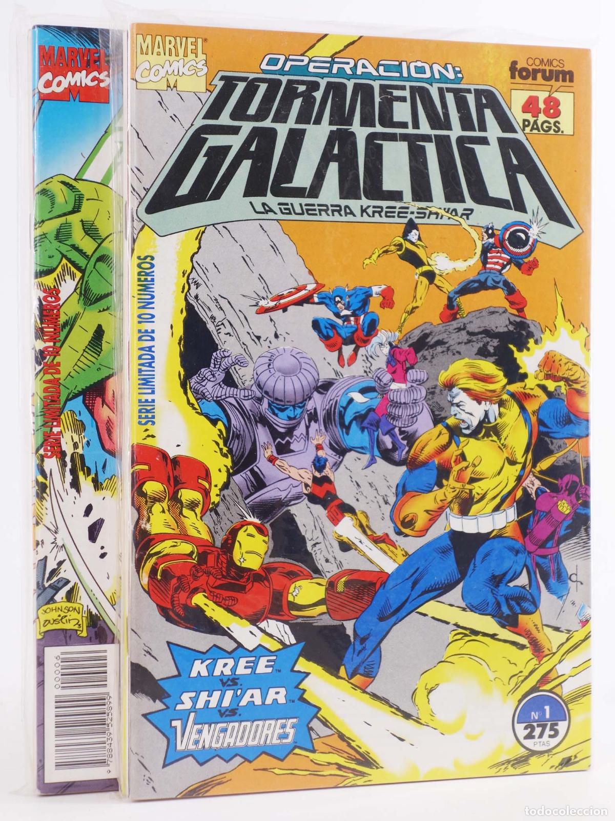 C&oacute;mics: OPERACI&Oacute;N TORMENTA GALACTICA 1 A 10. COMPLETA. Forum, 1992 - Foto 1