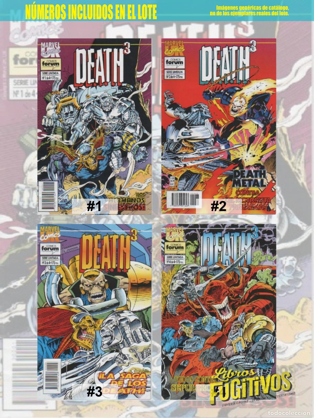 C&oacute;mics: DEATH 3 1 A 4. COMPLETA. Forum, 1994 - Foto 3
