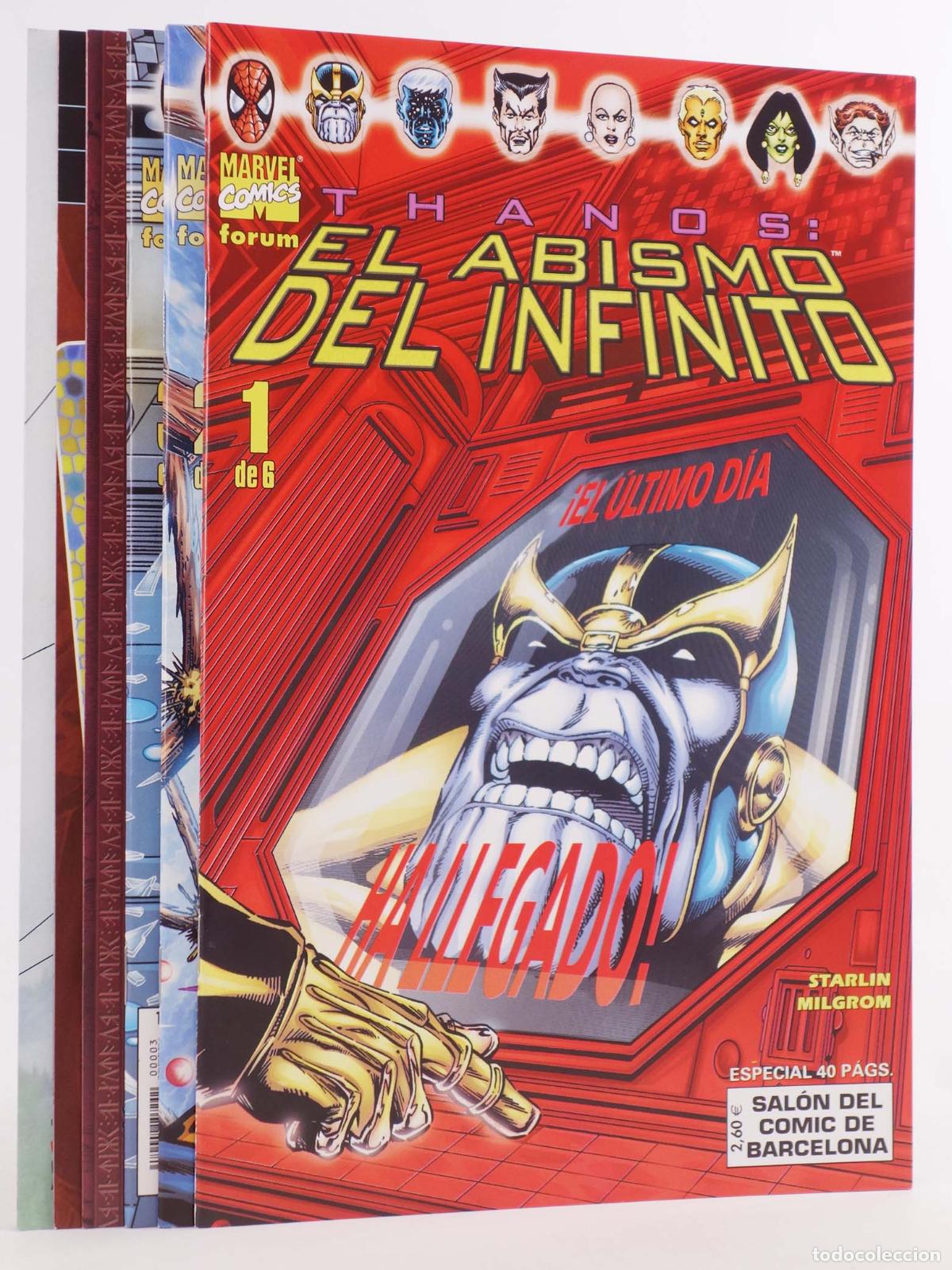 C&oacute;mics: THANOS, EL ABISMO DEL INFINITO 1 A 6. COMPLETA (Jim Starlin) Forum, 2003