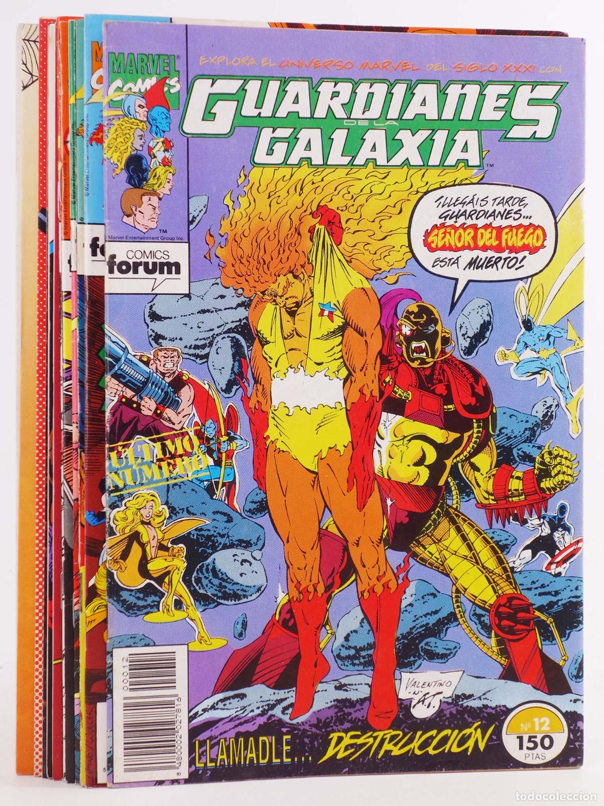 C&oacute;mics: GUARDIANES DE LA GALAXIA 1 A 12. COMPLETA. Forum, 1993 - Foto 2