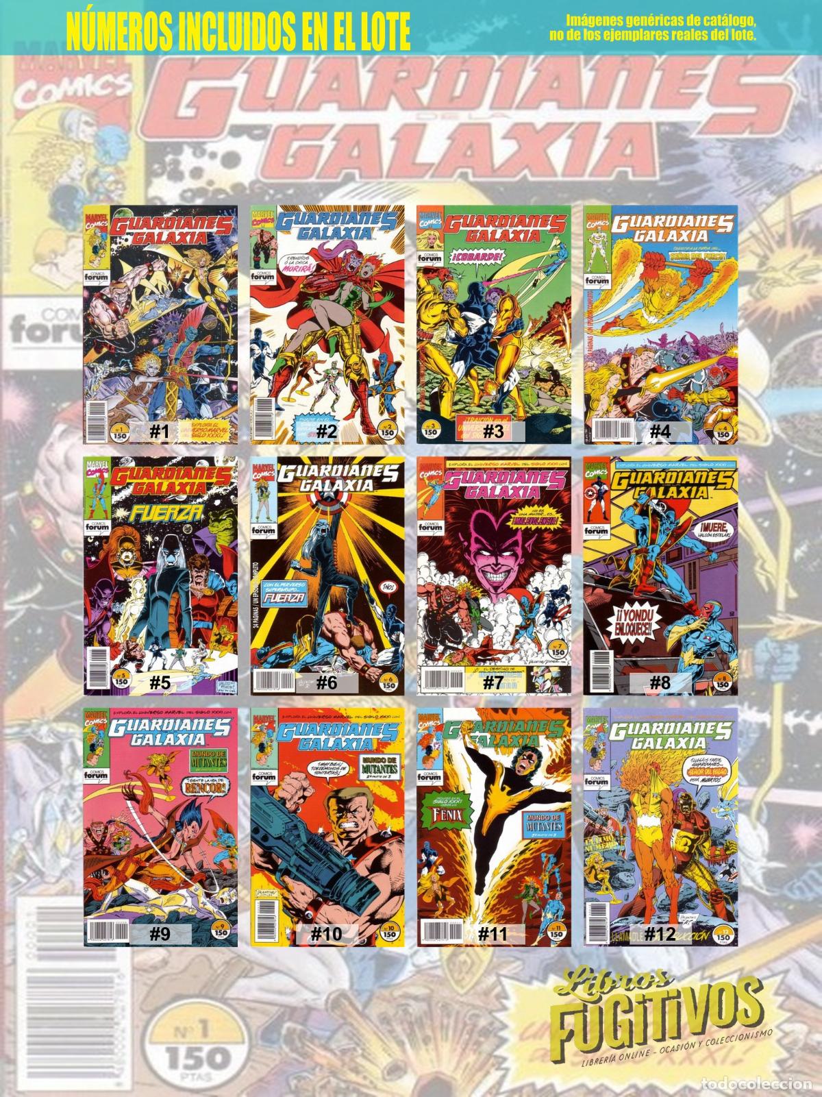 C&oacute;mics: GUARDIANES DE LA GALAXIA 1 A 12. COMPLETA. Forum, 1993 - Foto 3