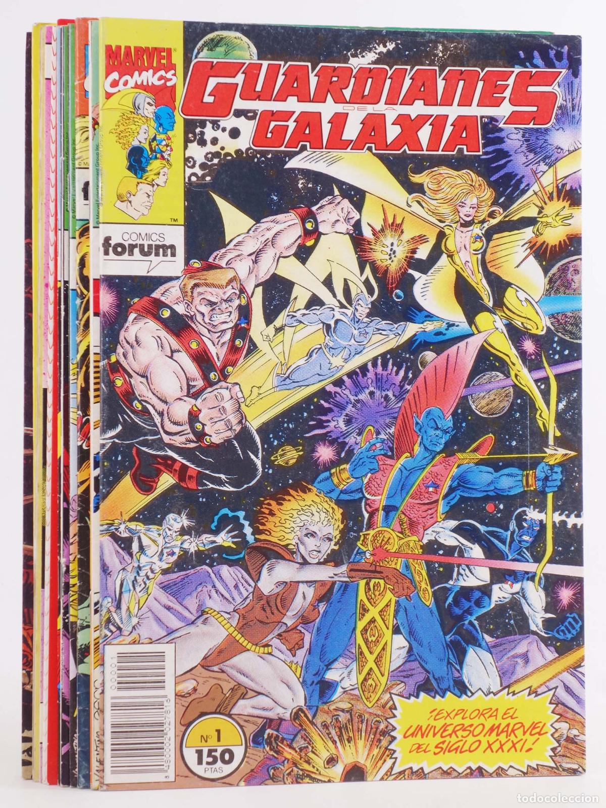 C&oacute;mics: GUARDIANES DE LA GALAXIA 1 A 12. COMPLETA. Forum, 1993