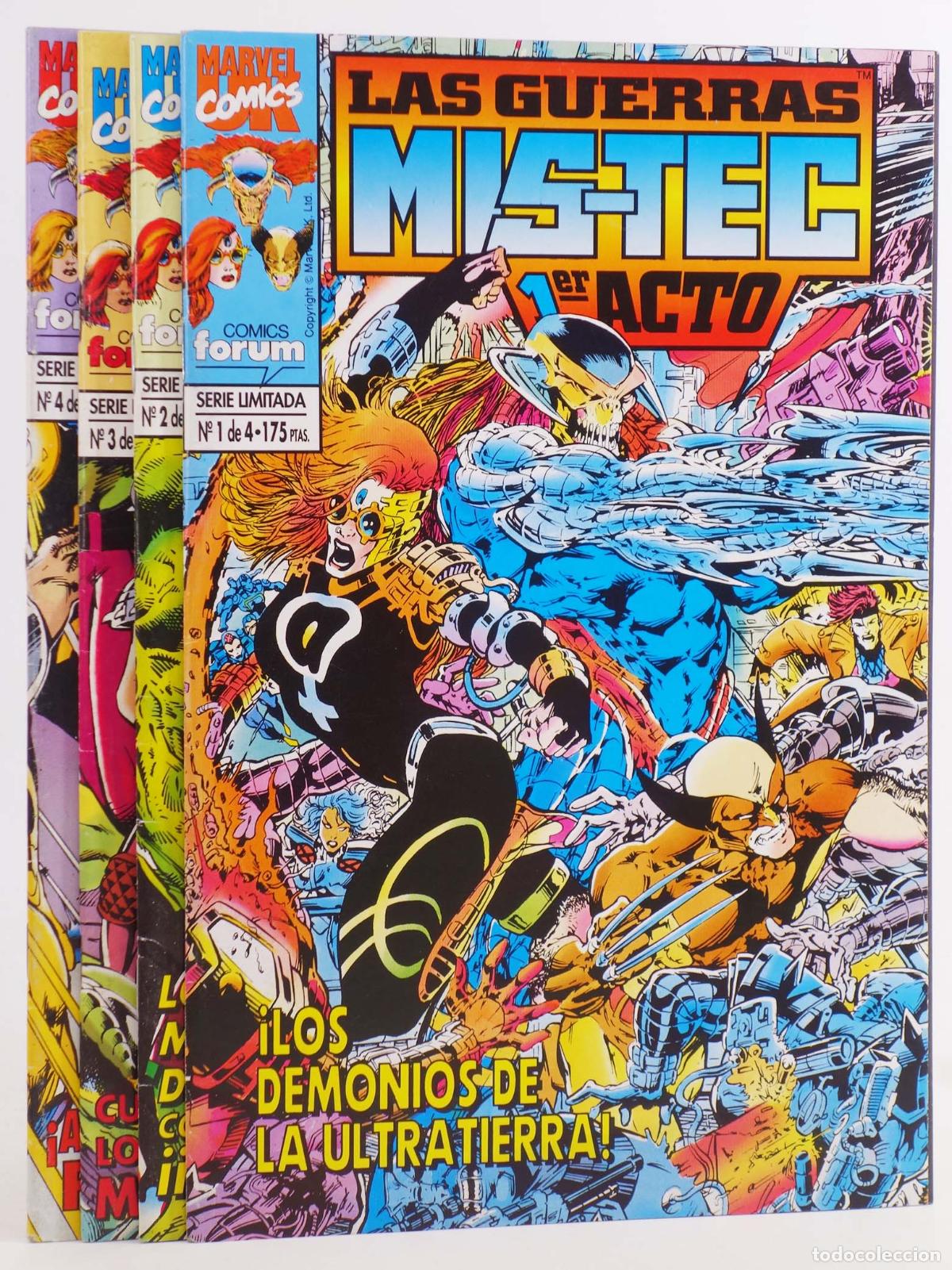 C&oacute;mics: GUERRAS MIS TEC 1 A 4. COMPLETA. Forum, 1994