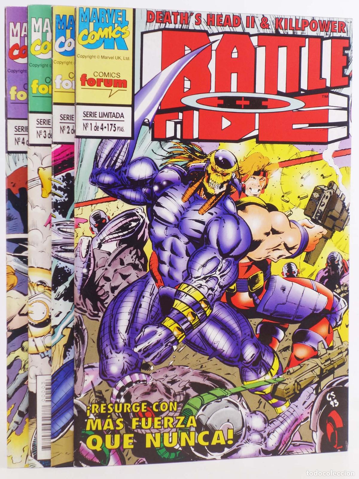 C&oacute;mics: BATTLE TIDE II 1 A 4. COMPLETA. Forum, 1994