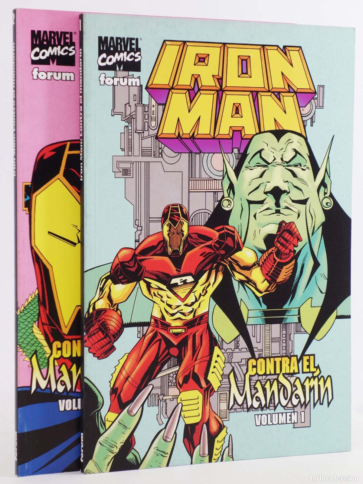 Comics: IRON MAN CONTRA EL MANDAR&Iacute;N 1 Y 2. COMPLETA. Forum, 1998