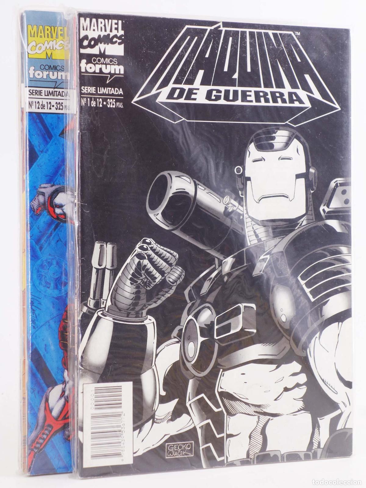 Comics: M&Aacute;QUINA DE GUERRA VOL. 2 1 A 12. COMPLETA. Forum, 1995