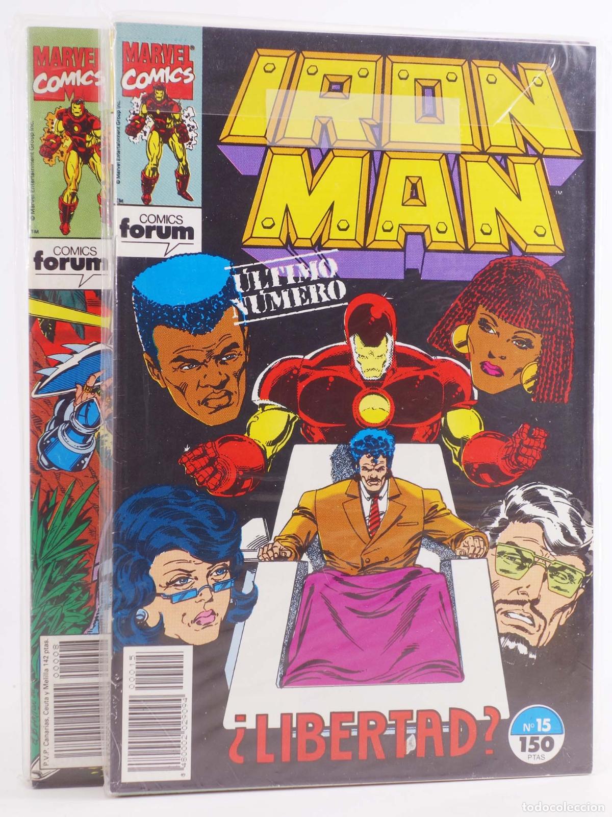 C&oacute;mics: IRON MAN VOL. 2 1 A 15. COMPLETA. Forum, 1992 - Foto 2