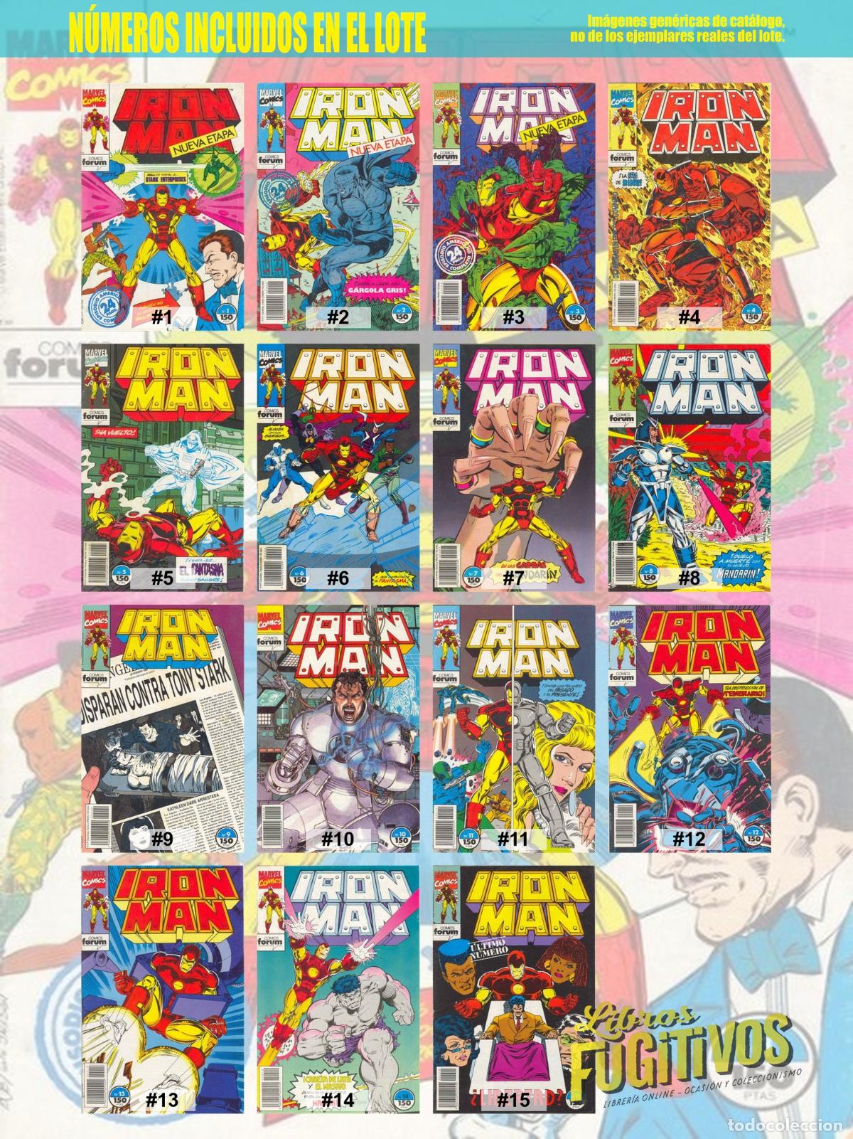 C&oacute;mics: IRON MAN VOL. 2 1 A 15. COMPLETA. Forum, 1992 - Foto 3