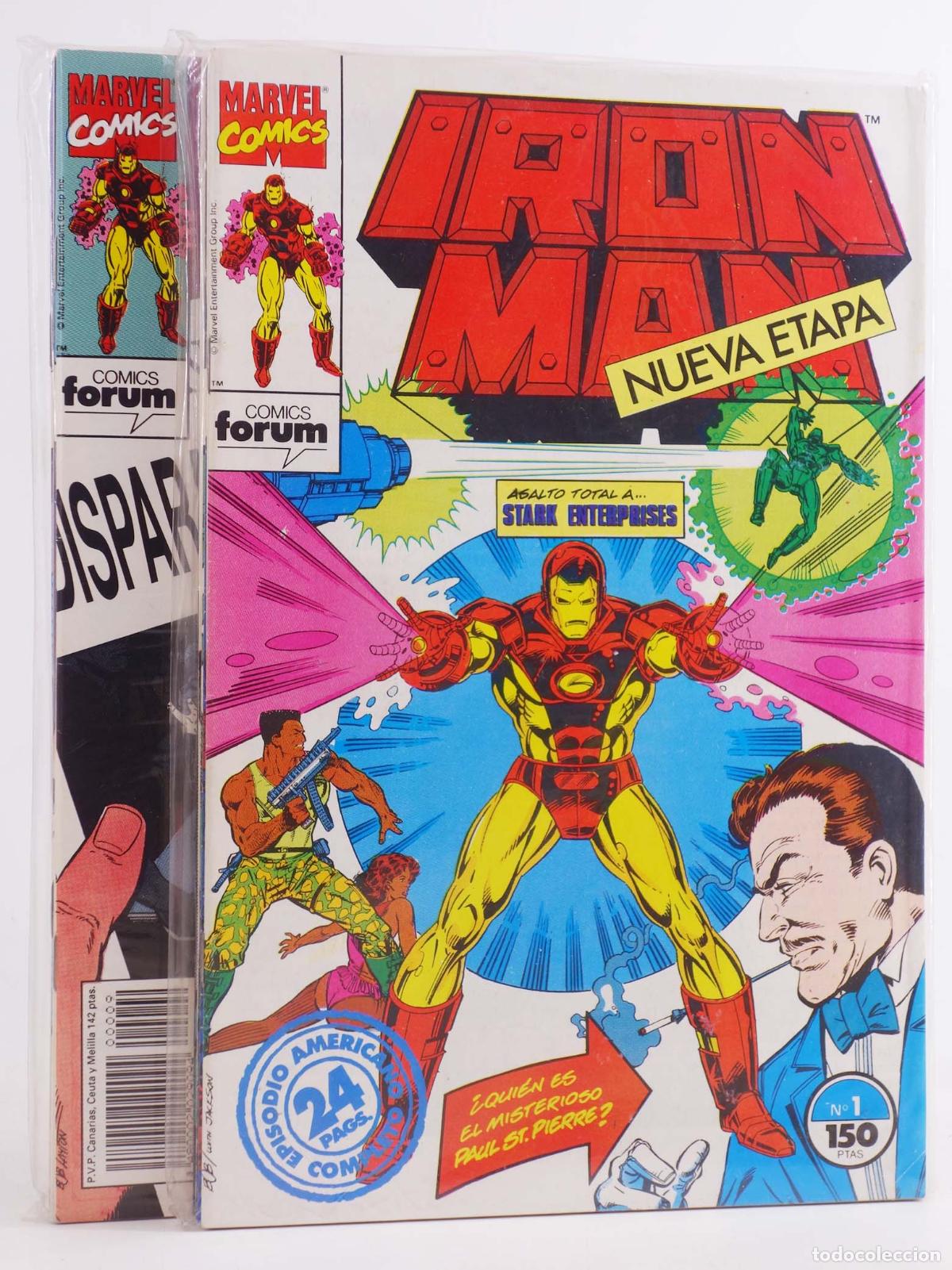 Comics: IRON MAN VOL. 2 1 A 15. COMPLETA. Forum, 1992