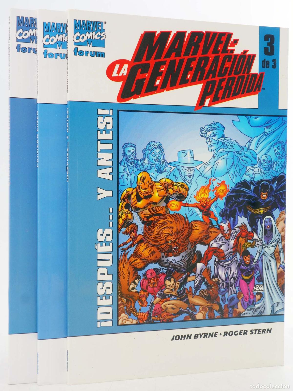 C&oacute;mics: MARVEL LA GENERACI&Oacute;N PERDIDA 1 A 3. COMPLETA. Forum, 2003 - Foto 4