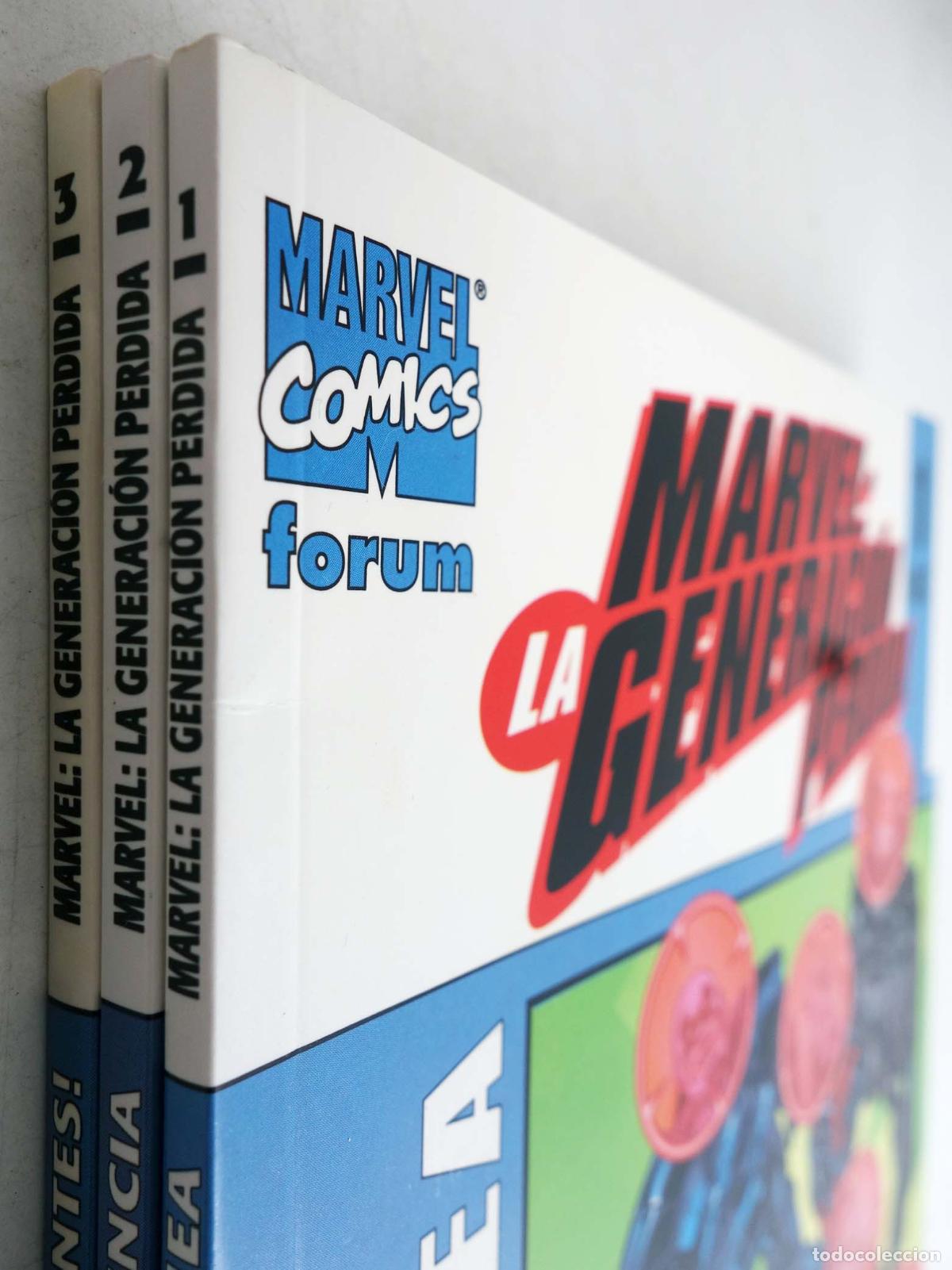 C&oacute;mics: MARVEL LA GENERACI&Oacute;N PERDIDA 1 A 3. COMPLETA. Forum, 2003 - Foto 5