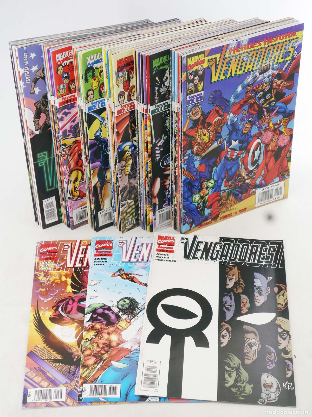 C&oacute;mics: VENGADORES VOL 4 HEROES RETURN 1 A 62. Forum, 1998