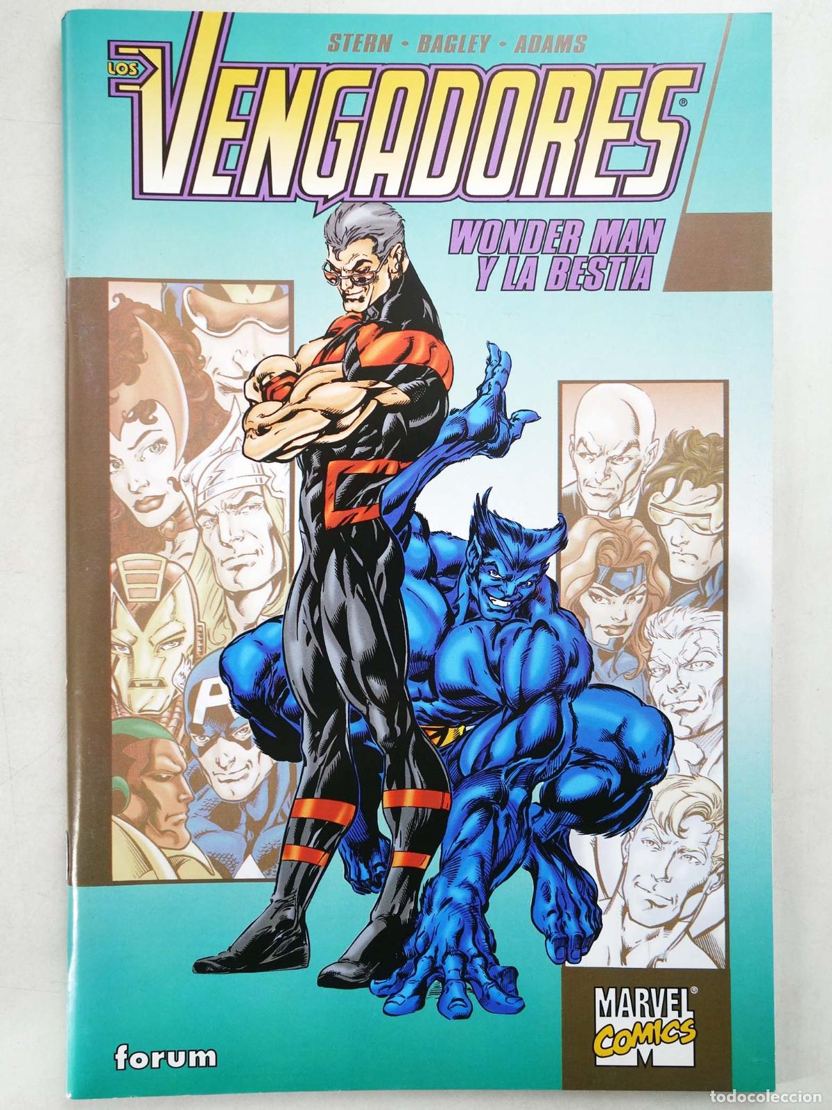 C&oacute;mics: VENGADORES: WONDER MAN Y LA BESTIA (Roger Stern) Forum, 2001