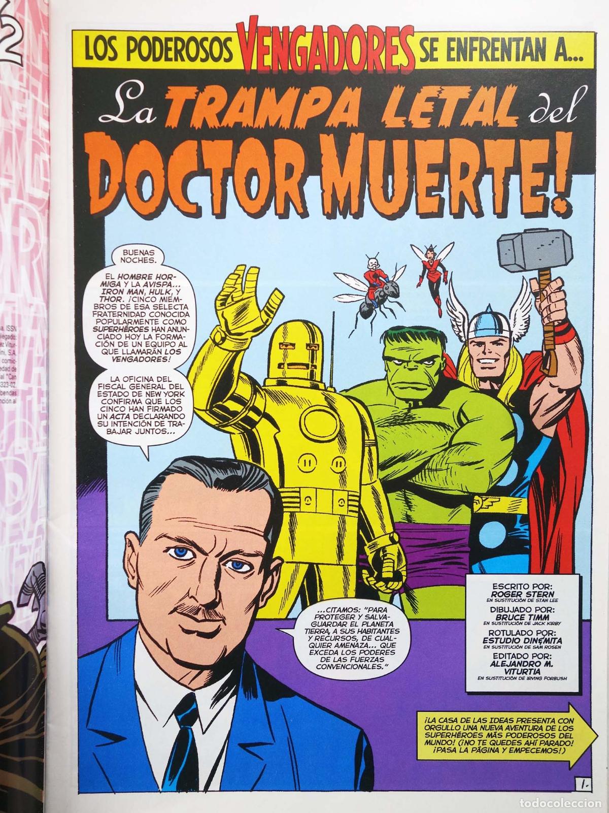 C&oacute;mics: VENGADORES: 1 1/2 (Roger Stern) Forum, 2000 - Foto 3