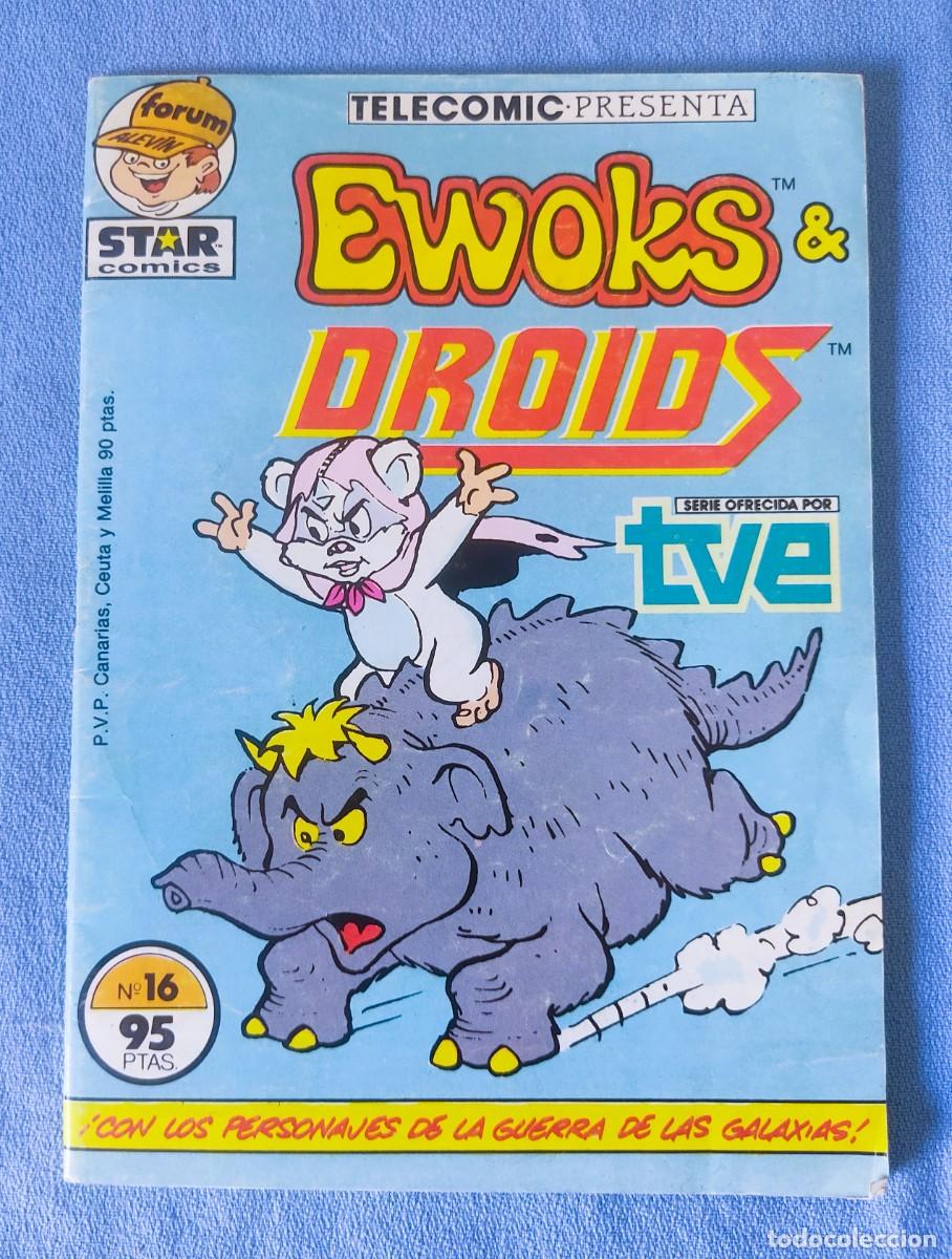 C&oacute;mics: TELECOMIC EWOKS DROIDS SERIE DE TVE N&ordm; 16 COMICS FORUM