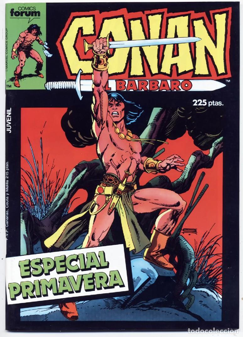C&oacute;mics: COMIC GRAPA CONAN EL BARBARO ESPECIAL PRIMAVERA EDICIONES FORUM MARVEL 1987 EXCELENTE