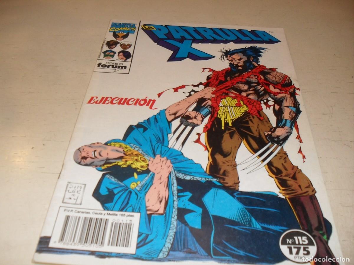 C&oacute;mics: LA PATRULLA X N&ordm; 115,DE 159,EJECUCION,CON PORTADA ESPECTACULAR.FORUM,1985