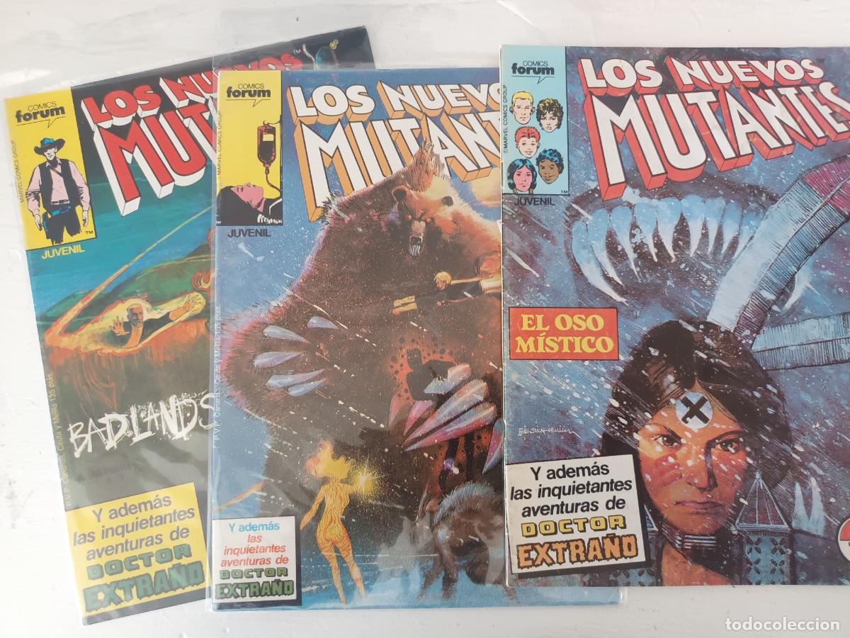 C&oacute;mics: Nuevos Mutantes 18, 19 y 20. Saga completa Oso m&iacute;stico, de Claremont y Sienkiewicz