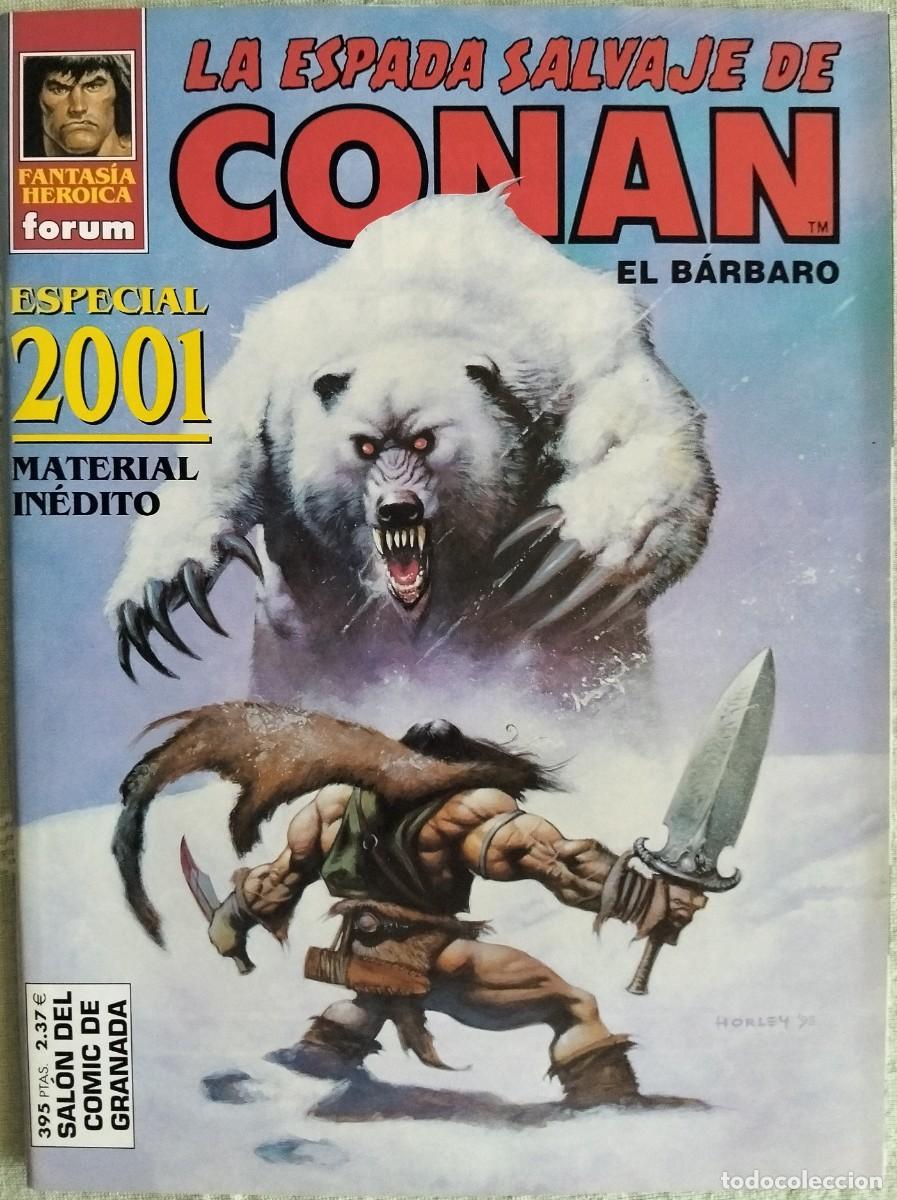 C&oacute;mics: LA ESPADA SALVAJE DE CONAN ESPECIAL 2001. PLANETA DeAGOSTINI
