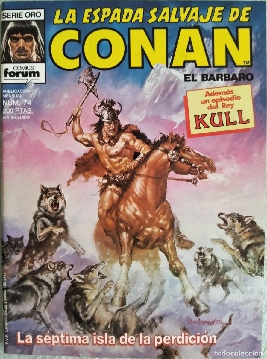 C&oacute;mics: LA ESPADA SALVAJE DE CONAN N&ordm; 74. PLANETA DeAGOSTINI