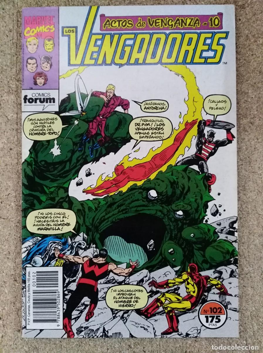 C&oacute;mics: Los Vengadores 102 Vol.1.Marvel.Forum